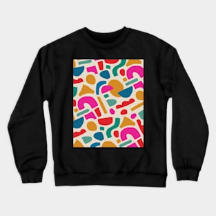 Abstract pattern 80s style Crewneck Sweatshirt